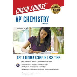 USED-Ap(r) Chemistry Crash Course, 2nd Ed., Book + Online by Dingle, Adrian (Paperback)