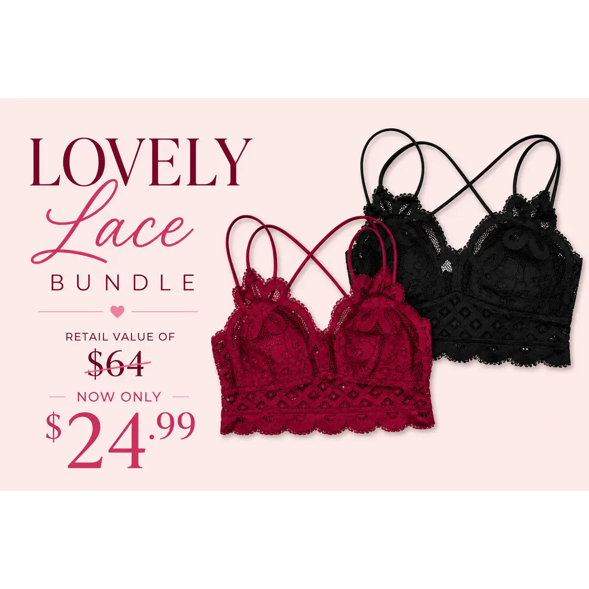 Lovely Lace Bralette Bundle