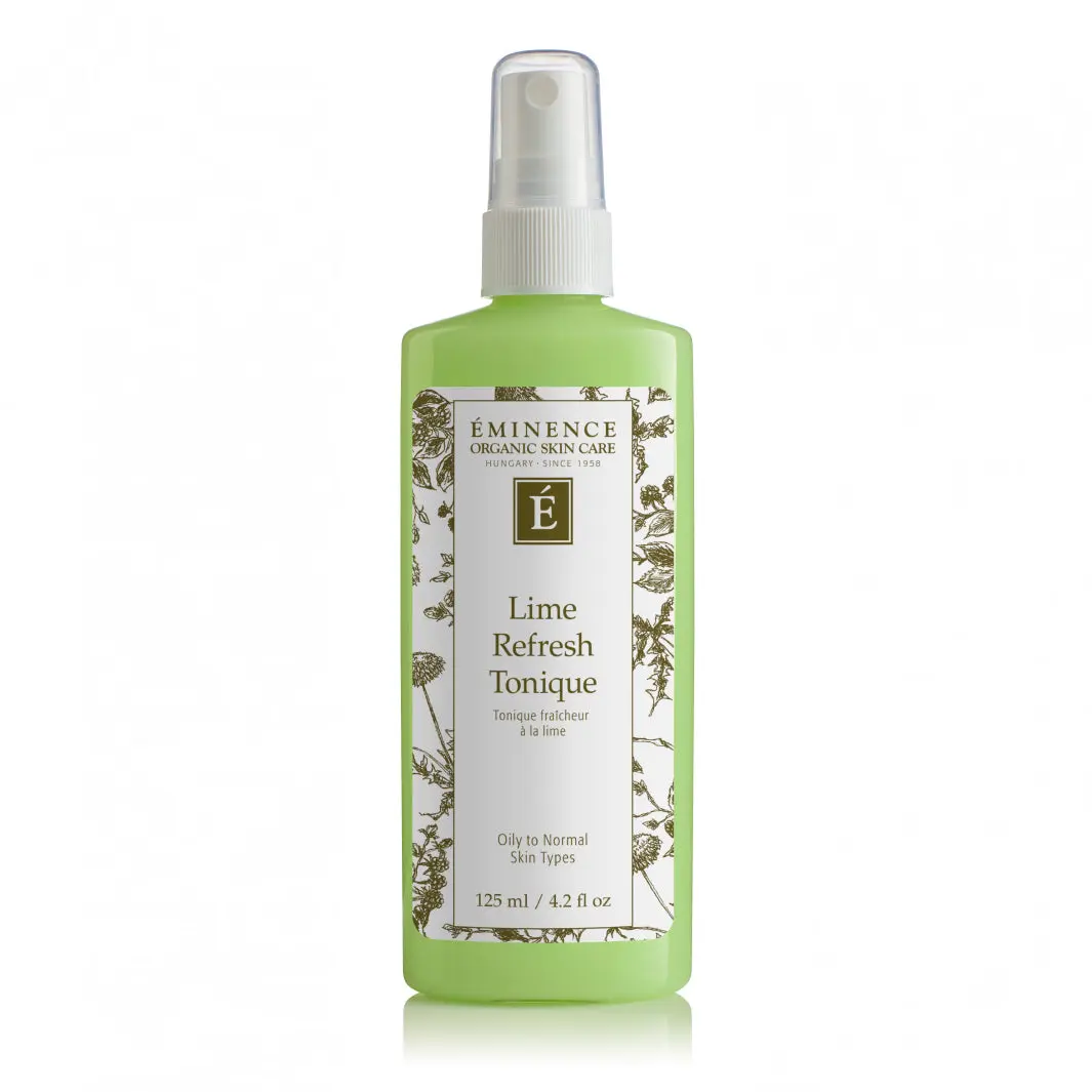 Lime Refreshing Face Mist | Pore Minimizing Toner with Lemon and Lavender for Post-Cleansing Radiance and Balance, Vitamin C, Lime Juice, Organic