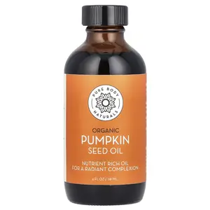 Pure Body Naturals Organic Pumpkin Seed Oil, 4 fl oz (118 ml)