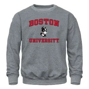 Boston University Spirit Sweatshirt (Charcoal Grey)