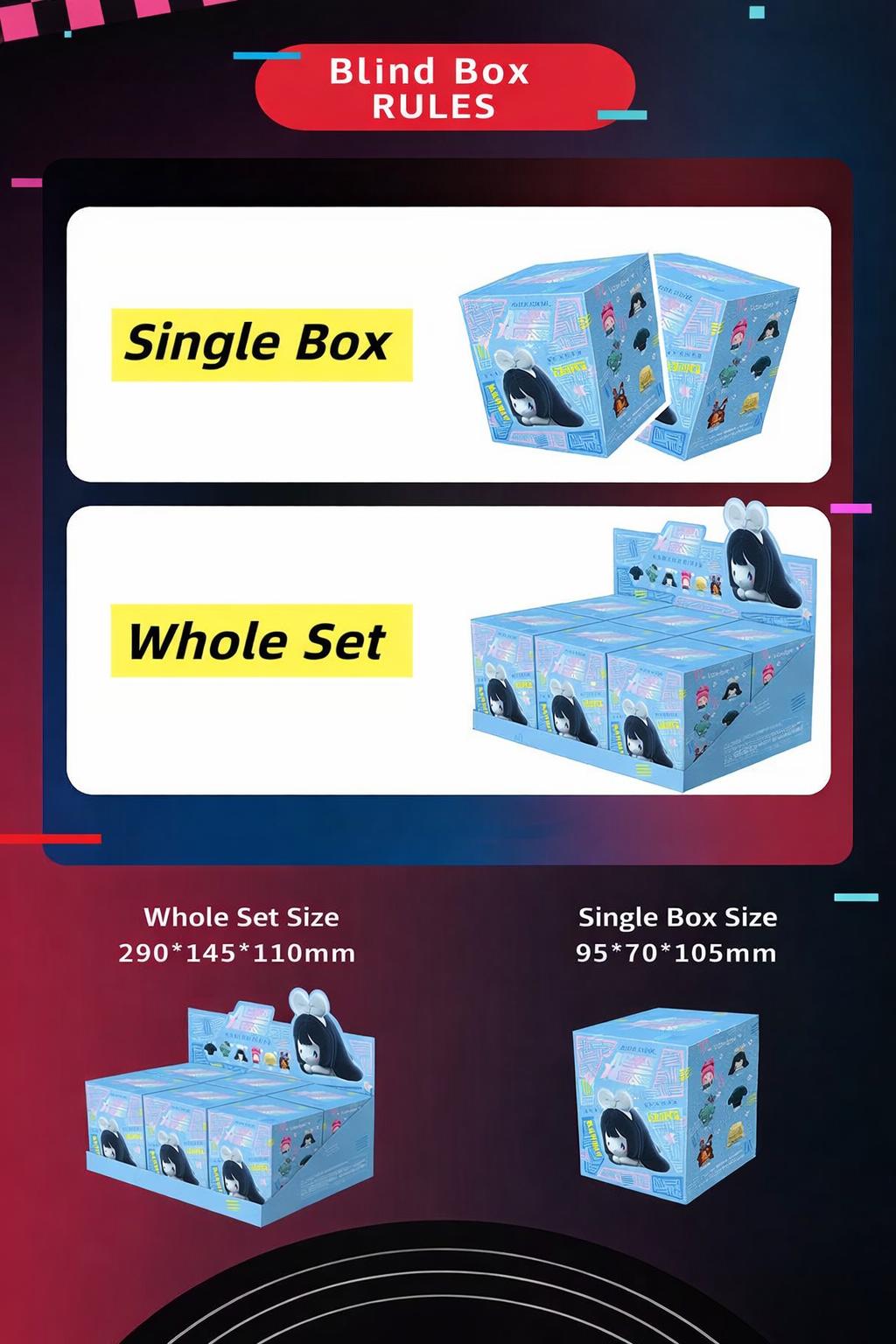 Alien Stage Couple Bunny Plush Blind Box – IvanTill, MiziSua, Hyuluka CP Mystery Plush Set, Viral Fan Favorite Collectible