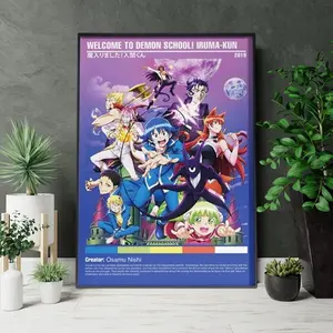 Welcome to Demon School Iruma-kun Poster, Anime Wall Art, Aesthetic Bedroom Poster, Gift For Fans