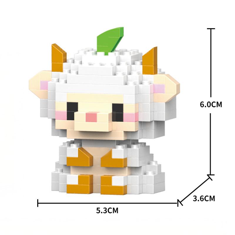 Fantastic Beasts Land Series Building Block Educational Toy Models