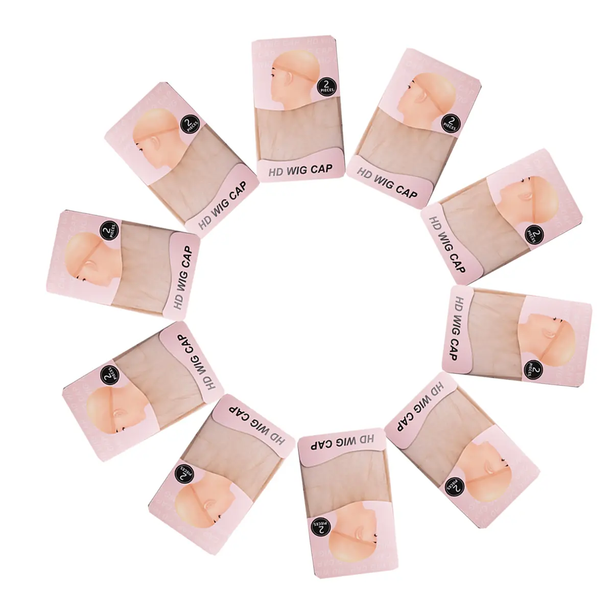Msgem Hair Customized Hair Accesories/Transparent HD Wig Cap Real HD Wig Cap for Women 10 Packs totally 20 Pieces Cap #SummerVibes #fyp #SummerWins#DealsForYouDays#tiktokshopdealsforyoudays