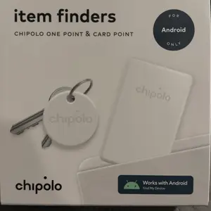 Chipolo ONE Point and Card Point - Easy to Use Personal Locator for Android and iOS Devices. ***WORKS FOR GOOGLE FIND MY ONLY ***