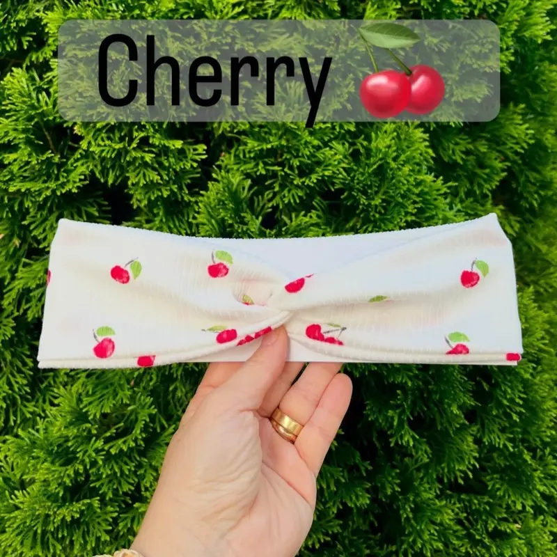 Cherry Blossom Knotted Headband