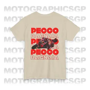 MotoGP Pecco Bagnaia 63 Shirt, 2024 World Champion Racing Graphic Tee, Road Racing Clothing, Ducati Merch Gift
