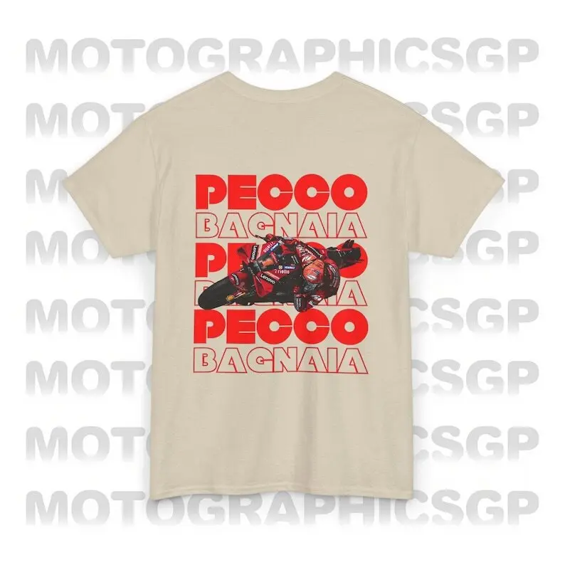 MotoGP Pecco Bagnaia 63 Shirt, 2024 World Champion Racing Graphic Tee, Road Racing Clothing, Ducati Merch Gift