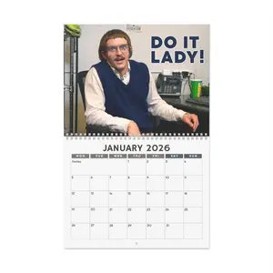 Do It Lady Calendar, Retro Chit Lady Calendar, Funny Humor Motivational Calendar, Humorous Saying Gift HFN