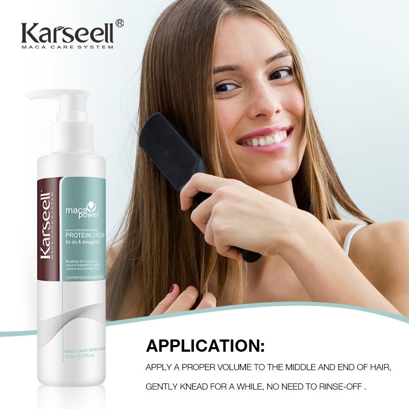 Karseell Leave-In Conditioner 200ml Natural Moisturizing Vitamin Essence for All Hair Types Long-Lasting Deep Repair Non-Greasy Haircare