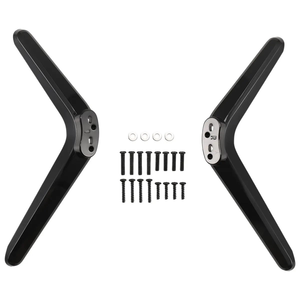 Universal TV Stand, Table Top TV Stand Base Replacement, TV Base Pedestal Feet TV Stand Mount Legs 17mm-20mm