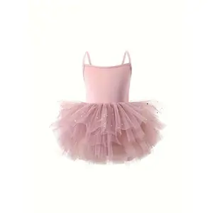 (New)Tutu Dress with Shiny Tulle, Perfect for Ballet Dancers'