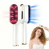Laser Therapy Hair Growth Comb, Light Hair Brush, Electric Scalp Massager, Blue Light & Vibration, Hair Oil Applicator, Hair Tool for Men and Women