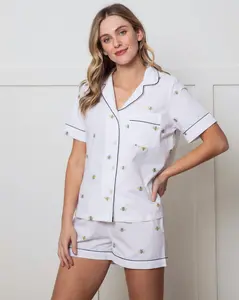 Beekeeper - Short PJ Set - Cloud