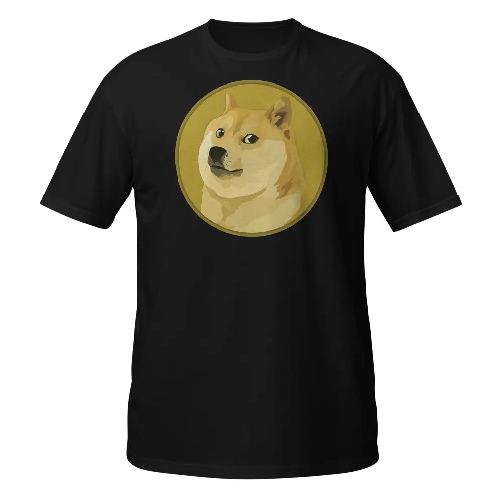Dogecoin T-Shirt – Classic Crypto Meme Doge Coin Design for Crypto Fans