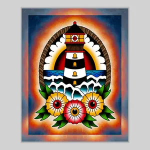 8x10 Vibrant Art Print - High Quality Gloss Paper