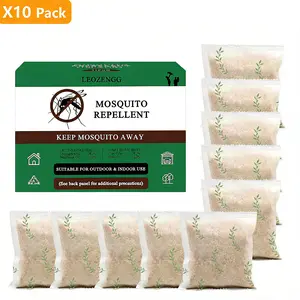Natural Mosquito Repellent | Mosquito Repellent | Mosquitoes Naturally  Lemongrass & Peppermint Oil | Indoor & Outdoor Use | 10-Pack