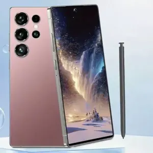 New 2026 Android Smart phone,Type-C Charging Cable, Case, 6.8-inch Display Screen Protector,  Stylus, Earphones,  Screen Protector - Perfect Holiday Birthday Gift