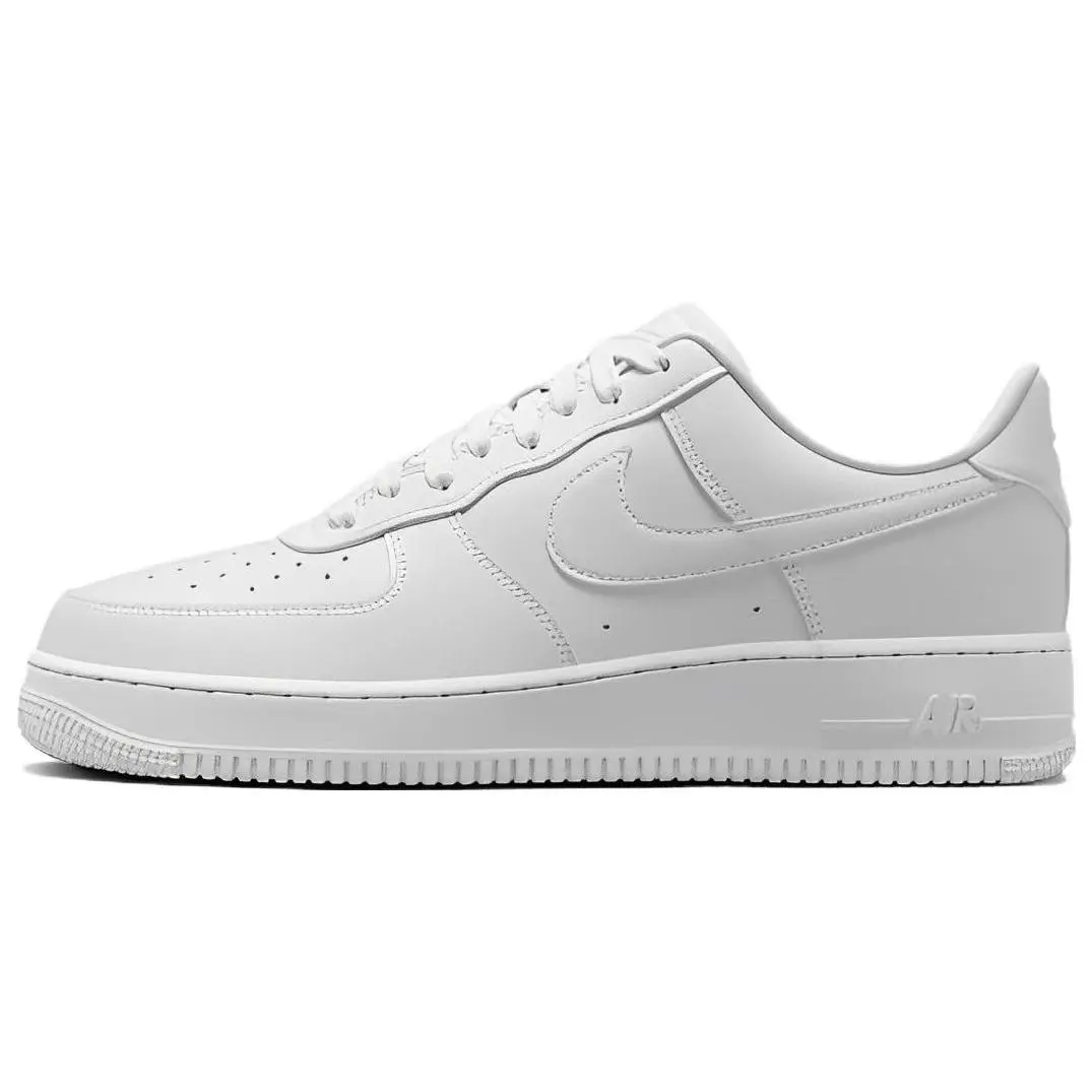 Nike Air Force 1 Low 07 Fresh Photon Dust Versatile Durable Non-slip Skate Shoes Unisex White DM0211-002