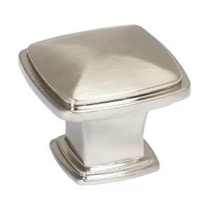 MNG Hardware  Park Avenue Knob, Satin Nickel