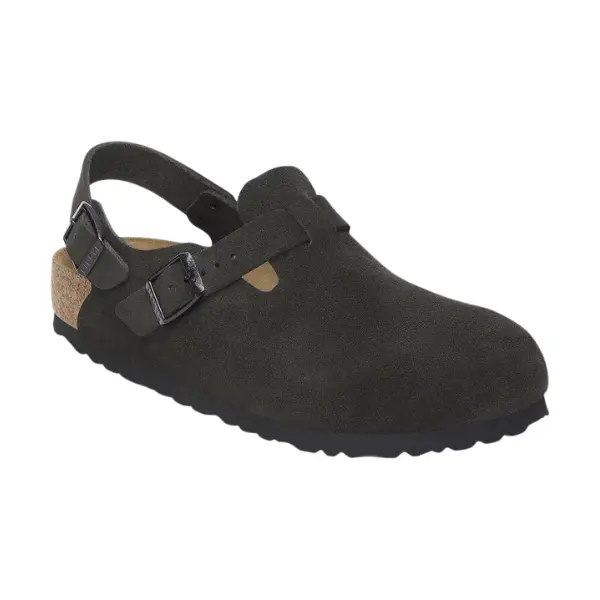 Birkenstock Men's Tokio Suede Leather Black Birkenstock Men's Tokio Suede Leather Black