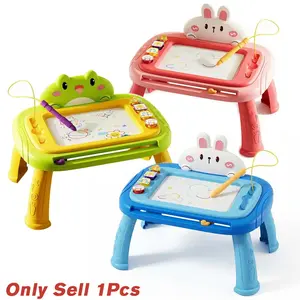 Educational Drawing Board Doodle Toy, Learning Sketch Board, Writing Board, Colorful Erasable Tablet, Reusable, Gift for Boys and Girls