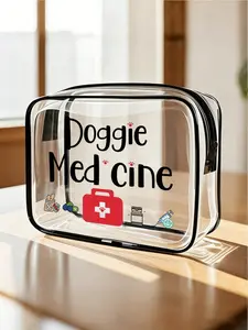 Large Capacity PVC Travel Organizer Bag, Zipper Closure, Lightweight Fade-Resistant Cosmetic Toiletry Bag, Transparent Vanity Bag, Transparent Tote Bag for Men and Women, Convenient to Carry, Travel Cosmetic Bags