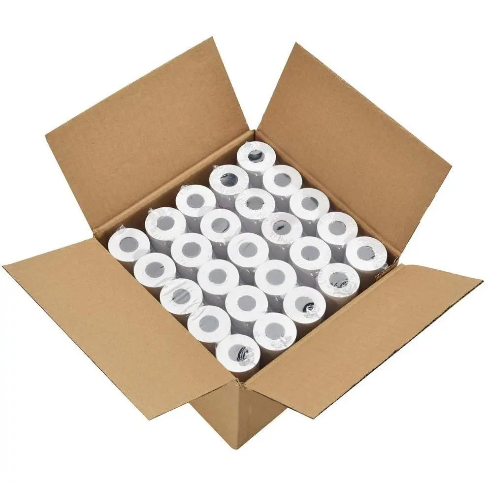 Thermal Paper Rolls 2 1/4" X 85' Register POS Receipt Paper (50 Rolls) Thermal Paper Rolls 2 1/4" X 85' Register POS Receipt Paper (50 Rolls)