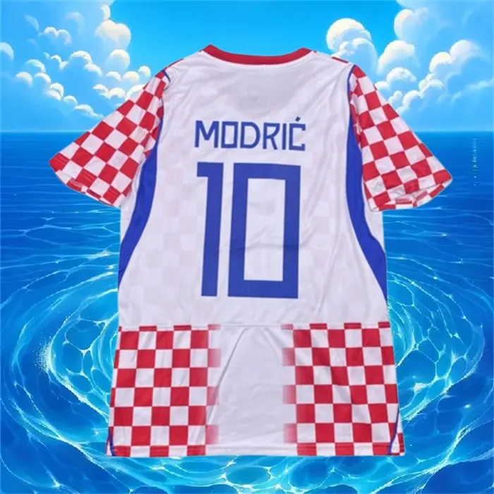 2026 Croatia Home No. 10 Modric Short sleeve Soccer jersey