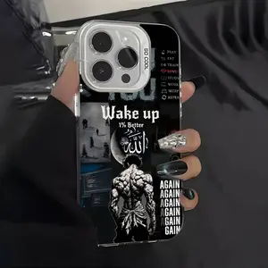 Motivational Fitness Bodybuilding Phone Case Gym Workout Style for iPhone 17 16 15 14 13 12 11 Plus Pro Max b2 with Inspiring Design