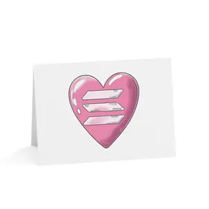 Solana Heartbeat Greeting Card