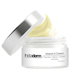 Instaderm Vitamin K Cream- Bruise Healing Formula with Arnica. Dark Spot Moisturizer for Bruising, Spider Veins & Broken Capillaries. Repair Under Eye Dark Circles, & Puffiness.