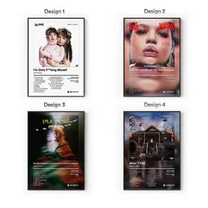 [Sale Up To 40%] [Unframe] Lola Young Album Posters, Soul Pop Music Wall Art, Emotional Bedroom Aesthetic Decor, Modern Album Cover Artwork, Gift for Fans