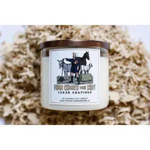 Farm Chores Collection: Cedar Shavings Candle