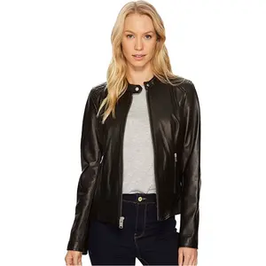 Marc New York Women's Moto Goldie Leather Jacket