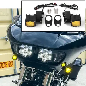 Suitable for Harley Road Glide 14-23 motorcycle modification high-brightness turn signal lights, spotlights, signal lights