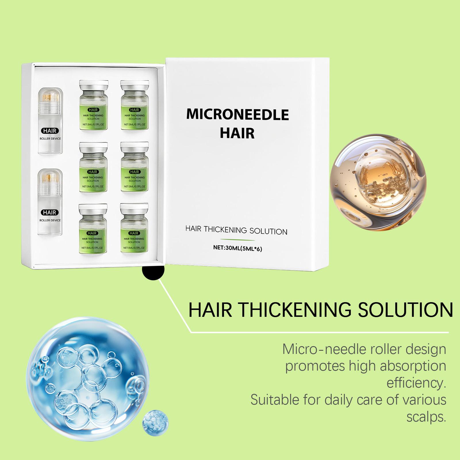 Hair Roller Essence Liquid, Daily Scalp Care, Hair Root Revival, Suitable for All Hair Types, Increases Shine, Promotes Dense Growth