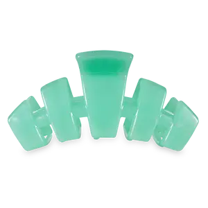 TELETIES - Classic Hair Clip | Large | Spring Splash