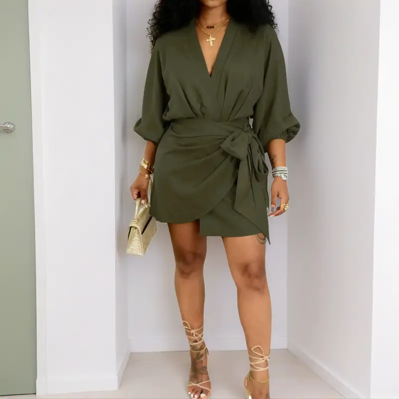 wrap dresses singapore - TikTok Shop