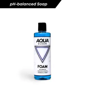 AquaClean FOAM High Foaming Soap - pH Balanced for Boats Vehicles & RVs - Gentle on Surfaces Safe & Effective Cleaning Solution