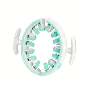 360° Multifunctional Wrap Around Detachable Massage Wheel, Comfortable Massage for Abdomen Legs Buttocks, Plastic Material