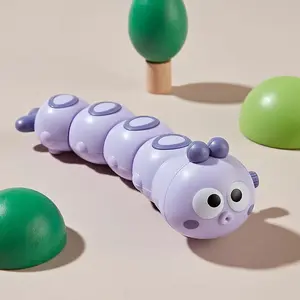 Children's Clockwork for CATERPILLAR Cartoon Cute, Cute, Fun, Mobile, Running Small Animals Children's Interactive Toy Gifts