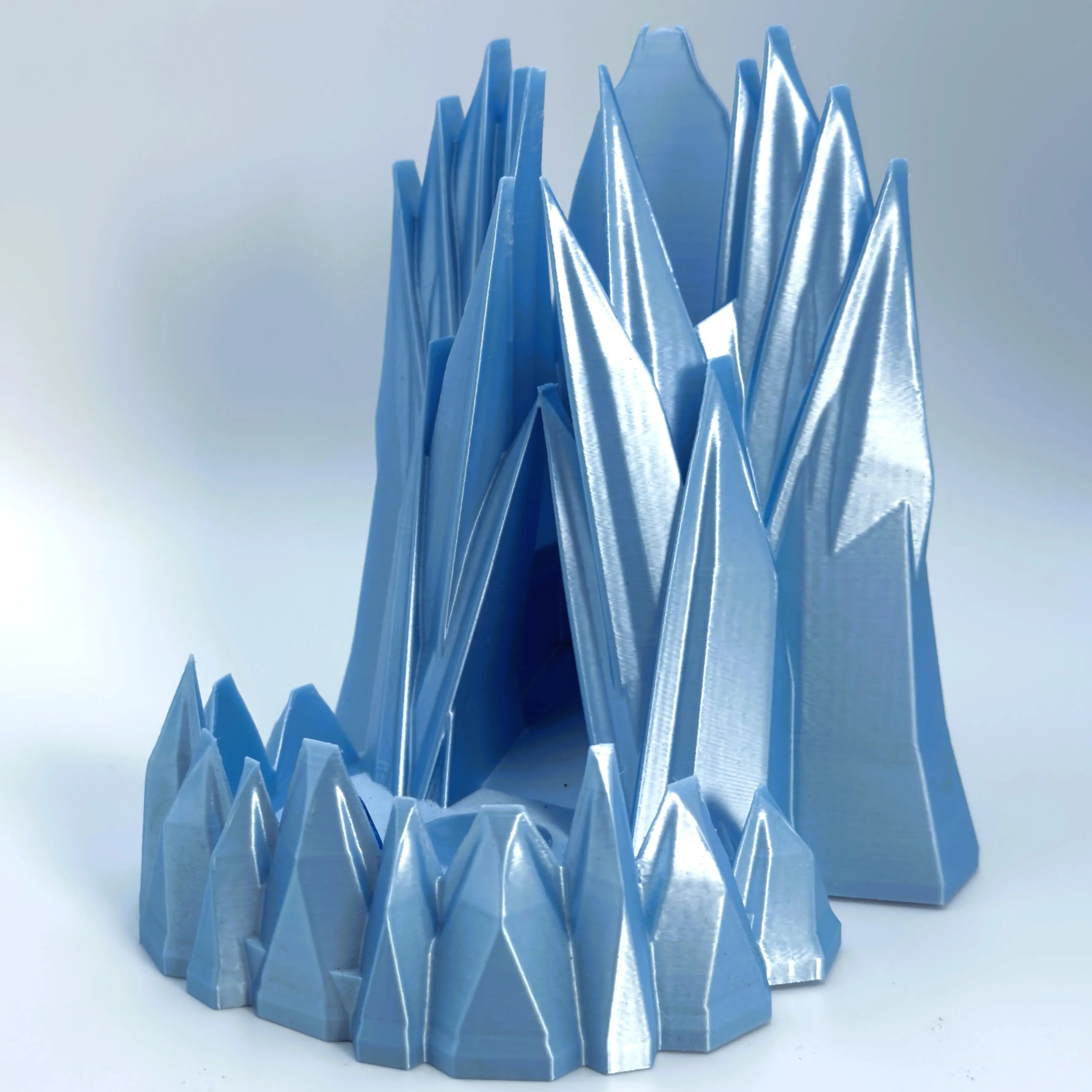 Frozen Castle-Inspired Fortress Vibe Dice Tower, Durable Superhero Theme Accessory for Tabletop RPGs, Ages 12+