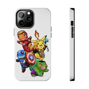 Cute Anime Monsters Super Hero Cosplay Phone Case Kawaii Cartoon Team Cover for iPhone 17-7 Pro Max Plus & Samsung Galaxy S25-S21 Ultra Plus