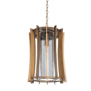 Ronan One Light Hanging Lantern Modern Bronze
