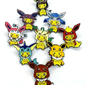 Pokemon Poncho Pins