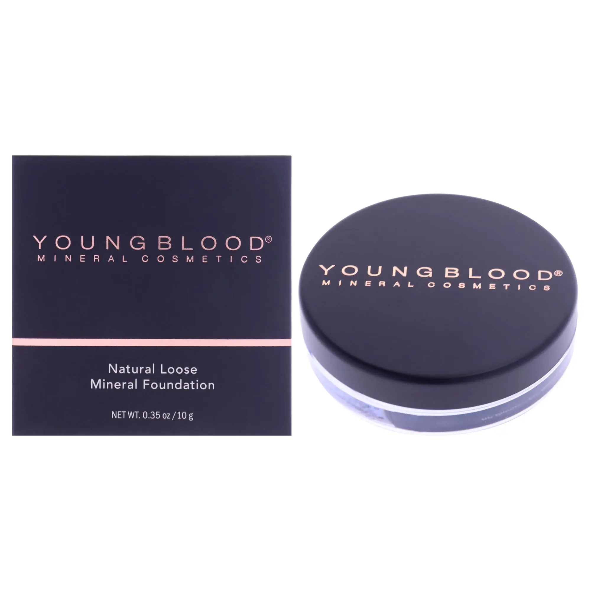 Youngblood Natural Loose Mineral Makeup Foundation - Rose Beige, Women's, 0.35 oz