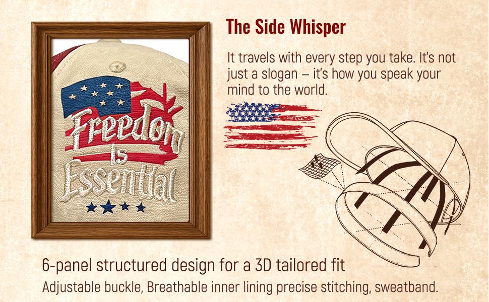 1776-2026 Anniversary hat, 250 Years American Anniversary Cap, Adjustable & Embroidered Canvas Baseball Hat for Independence Day/Patriotic Events, 250th US Hat for Men&Women