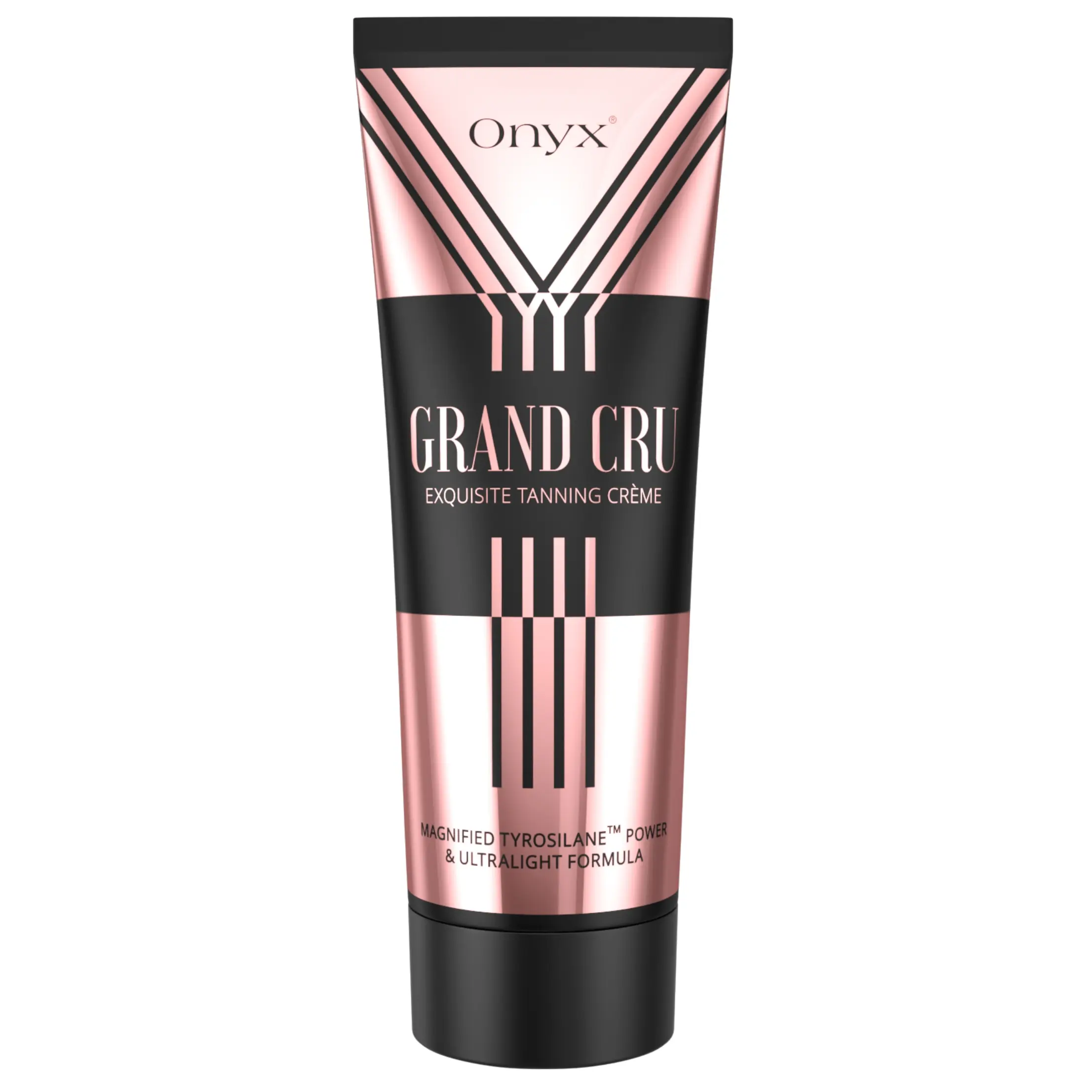 Onyx Grand Cru Tanning Lotion for Tanning Beds - Ultra Light Formula with Aloe Vera, Avocado Oil & Almond Oil, Alcohol Free, 6.76 fl. oz. Accelerator Body Care